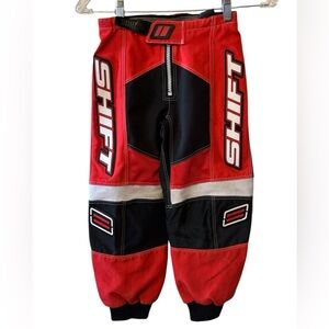 Boys Size 8 /24 Shift Advanced Racing Technology Pants EUC